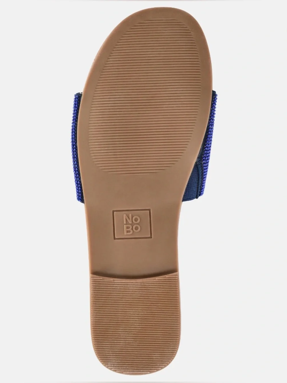 NWT No Boundaries Women’s Size 6 Beaded Fish Slide Sandals Memory Foam